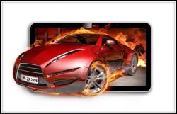 Consalnet Sporty car poszter, fotótapéta, Vlies (104 x 70, 5 cm) (C1-294VEM)