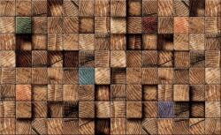 Consalnet Fa hasábok poszter, fotótapéta (104 x 70, 5 cm) (C1-3163VEM)