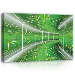 Consalnet Zöld alagút, vászonkép, 60x40 cm méretben (C5-10074O4)