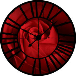 Consalnet Rózsa Óra mögött vlies poszter, fotótapéta 10151VEZ1 /208x208 cm/ (10151-VEZ1)