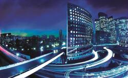 Consalnet Párizs éjszaka poszter, fotótapéta, Vlies (368 x 254 cm) (C1-214V8)