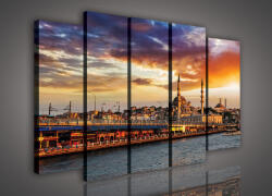 Consalnet Vászonkép, 5 darabos Isztambul 150x100 cm méretben (C5-892S12)