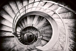 Dimex SPIRAL STAIRS fotótapéta, poszter, vlies alapanyag, 375x250 cm (MS-5-0271)