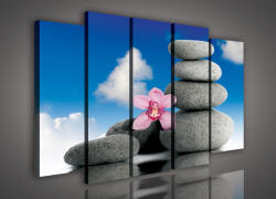 Consalnet Vászonkép, 5 darabos Zen 150x100 cm méretben (C5-893S12)