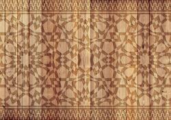 Consalnet Absztrakt minta-faalapon poszter, fotótapéta Vlies (152, 5 x 104 cm) (C1-10717VEL)