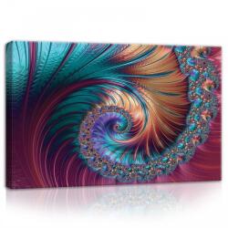 Consalnet Spirál, vászonkép, 60x40 cm méretben (C5-11706O4)