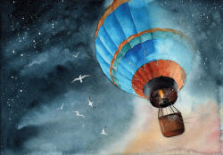 Consalnet Hőlégballon poszter, fotótapéta (350 x 250 cm) (C1-14074VX7)