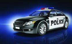 Consalnet Rendőrautó poszter, fotótapéta Vlies (312 x 219 cm) (C1-1925VEXXL)