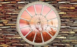 Consalnet Kilátás poszter, fotótapéta, Vlies (104 x 70, 5 cm) (C1-2090VEM)