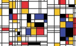 Consalnet Absztrakt poszter, fotótapéta (104 x 70, 5 cm) (C1-3039VEM)
