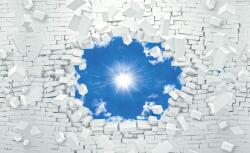 Consalnet Kilátás az égboltra poszter, fotótapéta Vlies (312 x 219 cm) (C1-2722VEXXL)