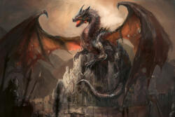 Dimex Vlies Fotótapéta - War with the dragon - 375x250 cm (MS-5-1264)