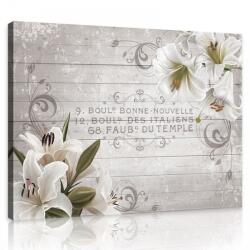 Consalnet Vászonkép, Liliomok, 100x75 cm méretben (C5-10050O1)