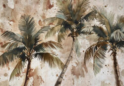 Consalnet Akvarell pálmafák poszter, fotótapéta, Vlies (416 x 290 cm) (C1-15320VEXXXXL)