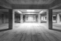 Dimex INDUSTRIAL HALL fotótapéta, poszter, vlies alapanyag, 375x250 cm (MS-5-0035)