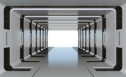 Consalnet Folyosó 3D poszter, fotótapéta, Vlies (368 x 254 cm) (C1-2798V8)