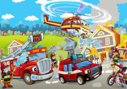 Consalnet Tűzoltóautó poszter, fotótapéta, Vlies (416 x 290 cm) (C2-12549VEXXXXL)