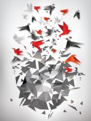 Consalnet Origami poszter, fotótapéta, Vlies (206x275 cm, álló) (C1-2236VEA)