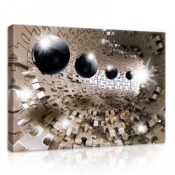 Consalnet 3D Puzzle, vászonkép, 70x50 cm méretben (C5-10233O7)