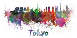 Dimex Vlies Fotótapéta - Tokyo Skyline - 375x250 cm (MS-5-1550)