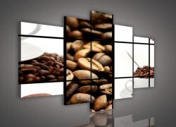 Consalnet Vászonkép, 5 darabos, Kávészemek 170x100 cm méretben (C5-174S4A)