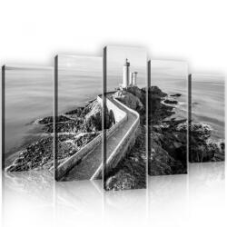 Consalnet Vászonkép 5 darabos, Út a világító toronyhoz FF 100x60 cm méretben (C5-12660S17)