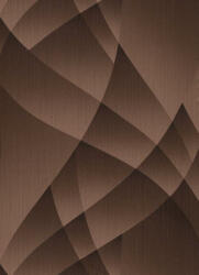 Erismann Barna-bronz dekoratív geometriai mintás tapéta (Fashion for Walls 10374-48) (10374-48)