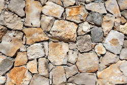 Dimex Vlies Fotótapéta - Stone Wall - 375x250 cm (MS-5-2696)