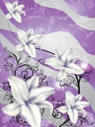 Consalnet Virág minta poszter, fotótapéta, Vlies (206x275 cm, álló) (C1-1237VEA)