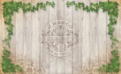 Consalnet Deszkafal borostyánnal poszter, fotótapéta Vlies (312 x 219 cm) (C1-3674VEXXL)