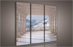 Consalnet Kilátás a hegyekre, 3 darabos vászonkép, 90x80 cm méretben (C5-864S6)