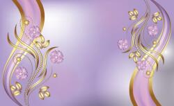 Consalnet Virág minta poszter, fotótapéta Vlies (152, 5 x 104 cm) (C1-2138VEL)