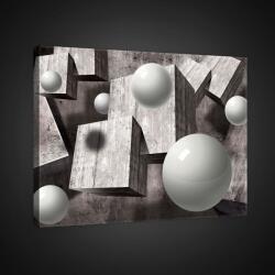Consalnet Vászonkép, Geometriai alakzatok, 100x75 cm méretben (C5-2393O1)