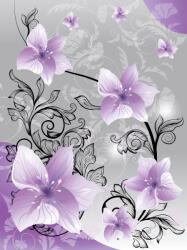 Consalnet Virág minta poszter, fotótapéta, Vlies (206x275 cm, álló) (C1-1238VEA)