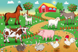 Dimex Vlies Fotótapéta - Farm - 375x250 cm (MS-5-1409)