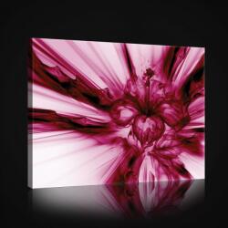 Consalnet Vászonkép, Piros virág, 100x75 cm méretben (C5-2557O1)