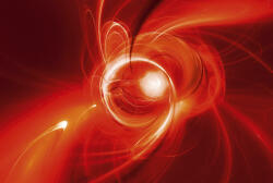 Dimex RED ABSTRACT fotótapéta, poszter, vlies alapanyag, 375x250 cm (MS-5-0287)