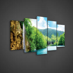 Consalnet Vászonkép 5 darabos, Lagúna 100x60 cm méretben (C5-152S17)