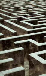 Dimex LABYRINTH fotótapéta, poszter, vlies alapanyag, 150x250 cm (MS-2-0279)