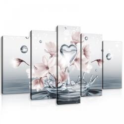 Consalnet Vászonkép 5 darabos, Frézia 100x60 cm méretben (C5-10163S17)