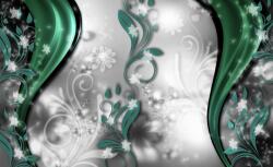 Consalnet Virág minta poszter, fotótapéta, Vlies (104 x 70, 5 cm) (C1-1829VEM)