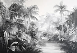 Consalnet Misztikus erdei ösvény poszter, fotótapéta, Vlies (400 x 280 cm) (C1-15557VX8)