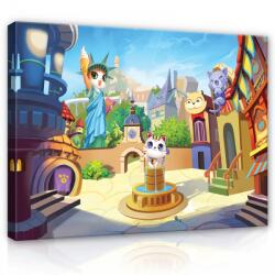 Consalnet Vászonkép, Meseváros 80x60 cm méretben (C5-12545O6)