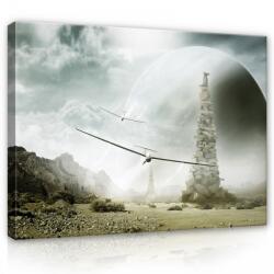 Consalnet Vászonkép, Vitorlázó repülők 80x60 cm méretben (C5-13195O6)