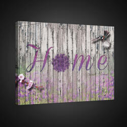 Consalnet Vászonkép, Home, 80x60 cm méretben (C5-2313O6)