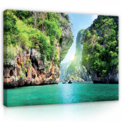 Consalnet Vászonkép, Lagúna, 60x40 cm méretben (C5-132O4)