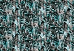 Consalnet Szines tollak poszter, fotótapéta, Vlies (300 x 210 cm) (C1-10921VX6)