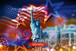 Dimex Vlies Fotótapéta - Statue of Liberty Illustration - 375x250 cm (MS-5-3012)