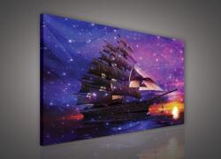 Consalnet Vászonkép, Hajó, 100x75 cm méretben (C5-1664O1)