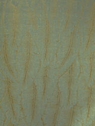 Grandeco Arany alapon zöldesszürke levél mintás tapéta (A68503) (A68503)